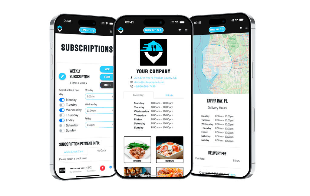 Meal Prep With Automation Tools Ordering Platform For Meal Delivery Businesses